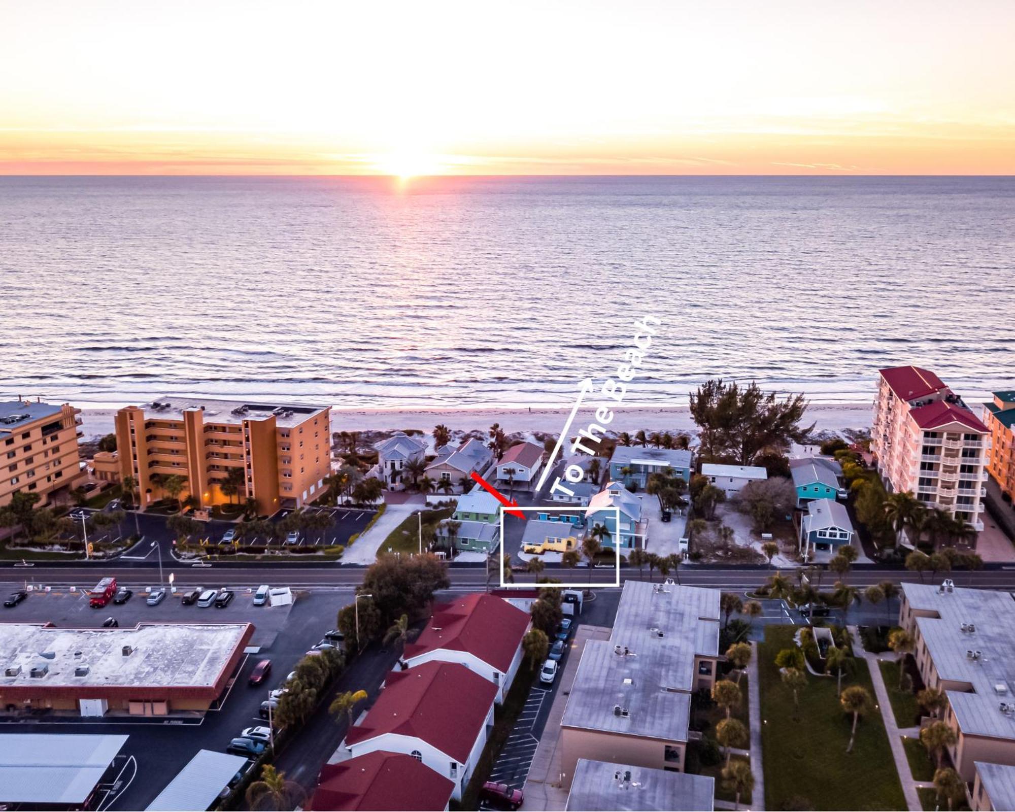 קלירווטר ביץ' Canary Beach Cottage מראה חיצוני תמונה